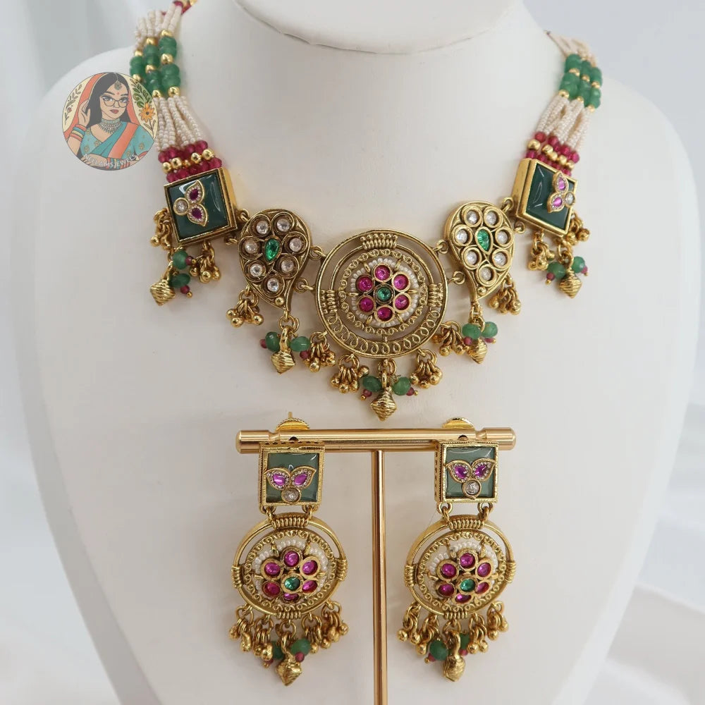 Varsha Heritage Necklace Set
