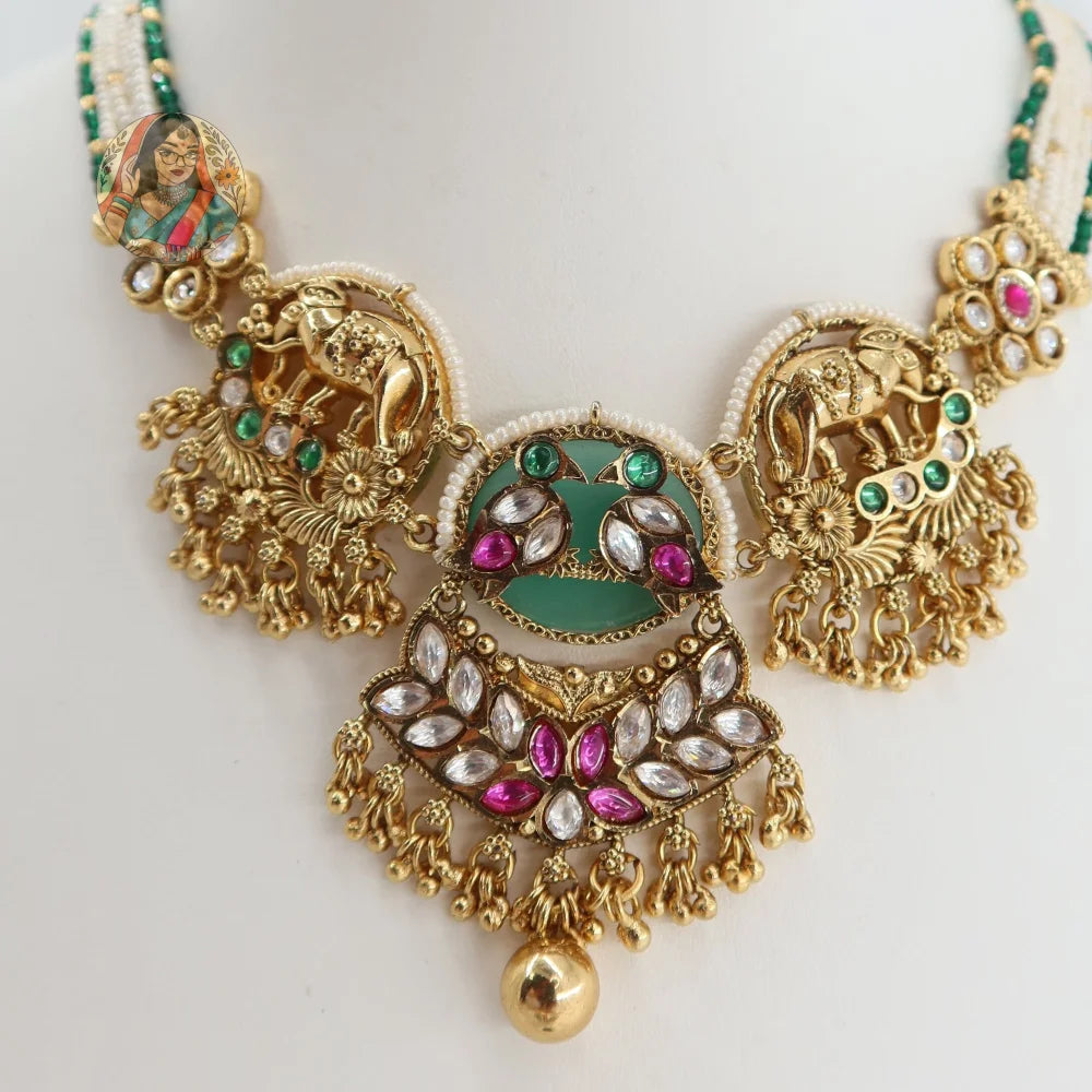 Vidhi Heritage Necklace Set