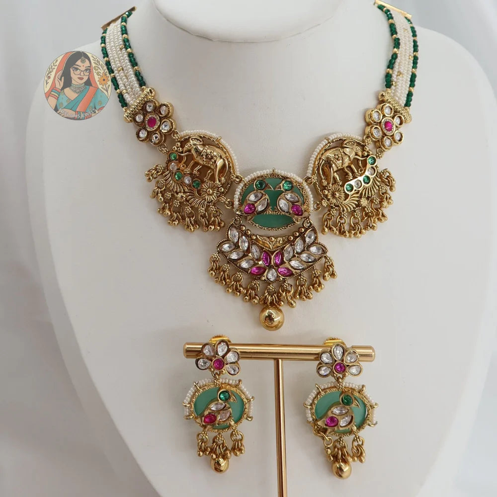 Vidhi Heritage Necklace Set