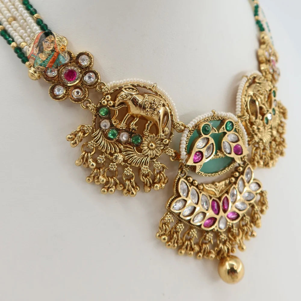 Vidhi Heritage Necklace Set