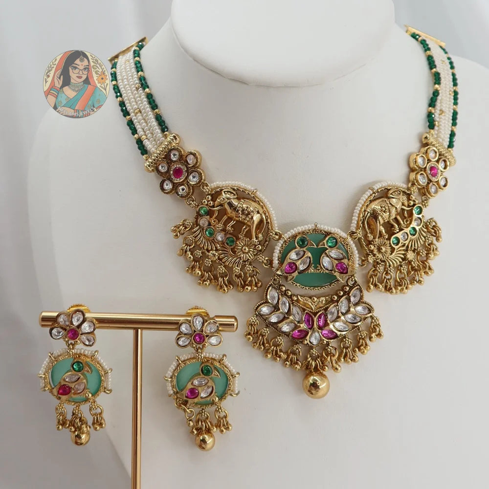 Vidhi Heritage Necklace Set