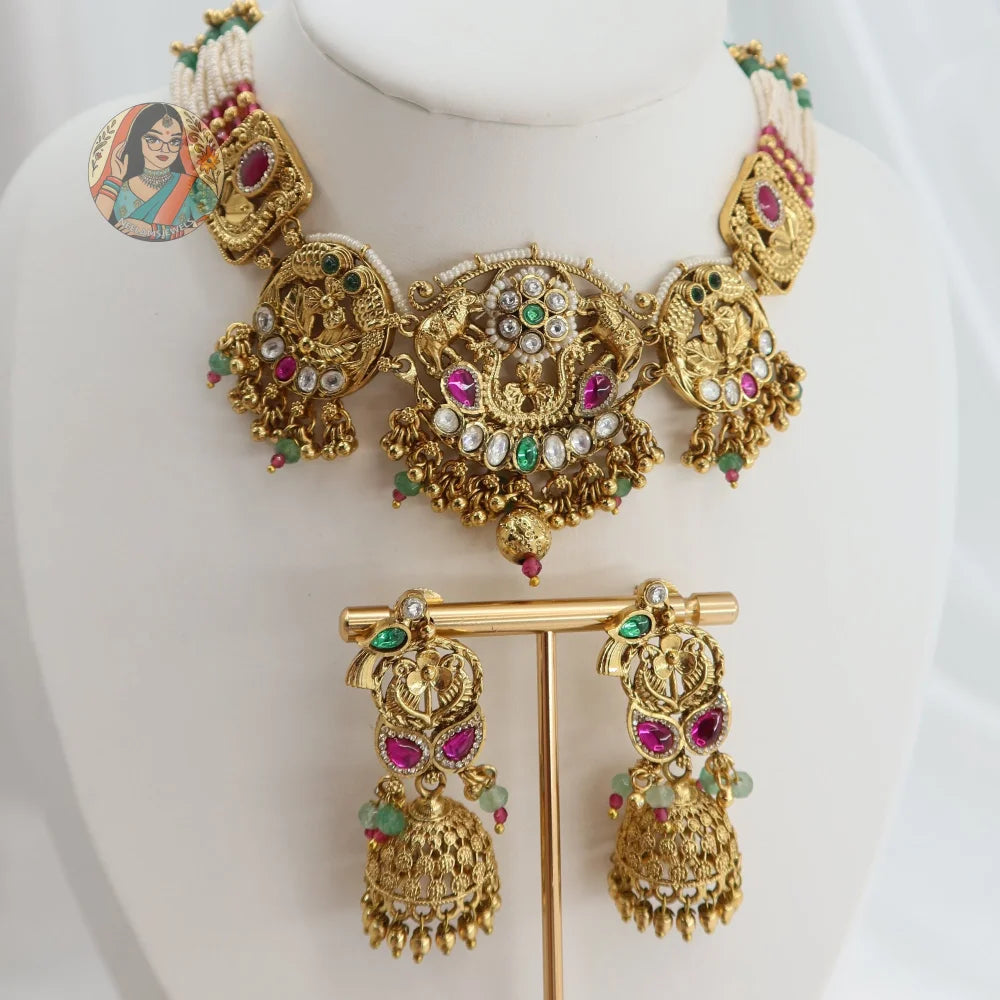 Wamika Heritage Necklace Set