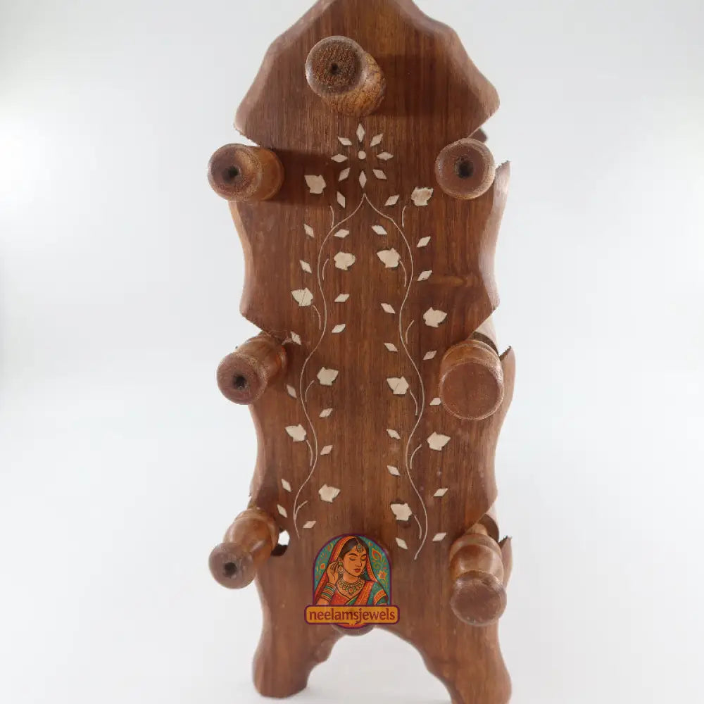 Wooden Bangle Stand