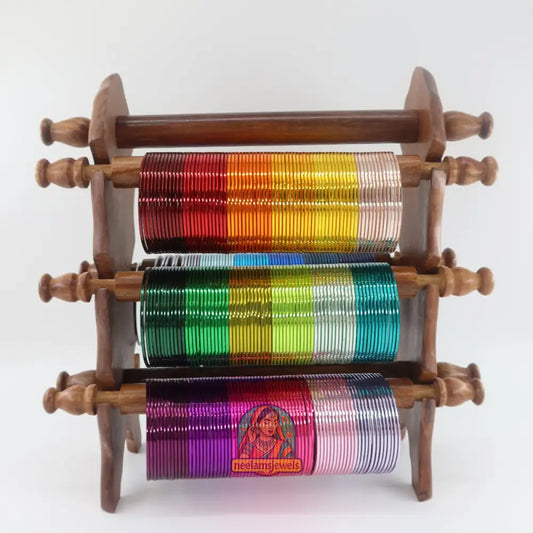 Wooden Bangle Stand