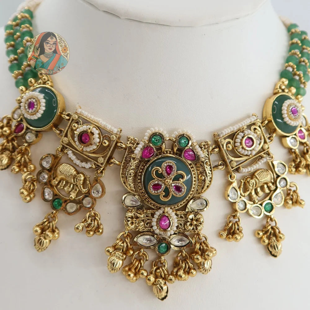 Ziva Heritage Necklace Set