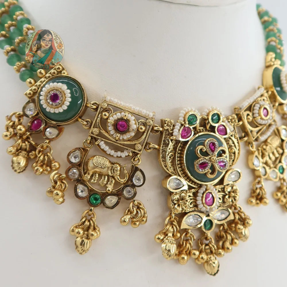 Ziva Heritage Necklace Set