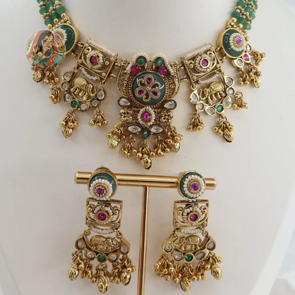 Ziva Heritage Necklace Set