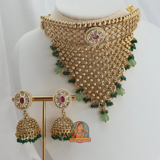 Zoya Jaal Choker Set